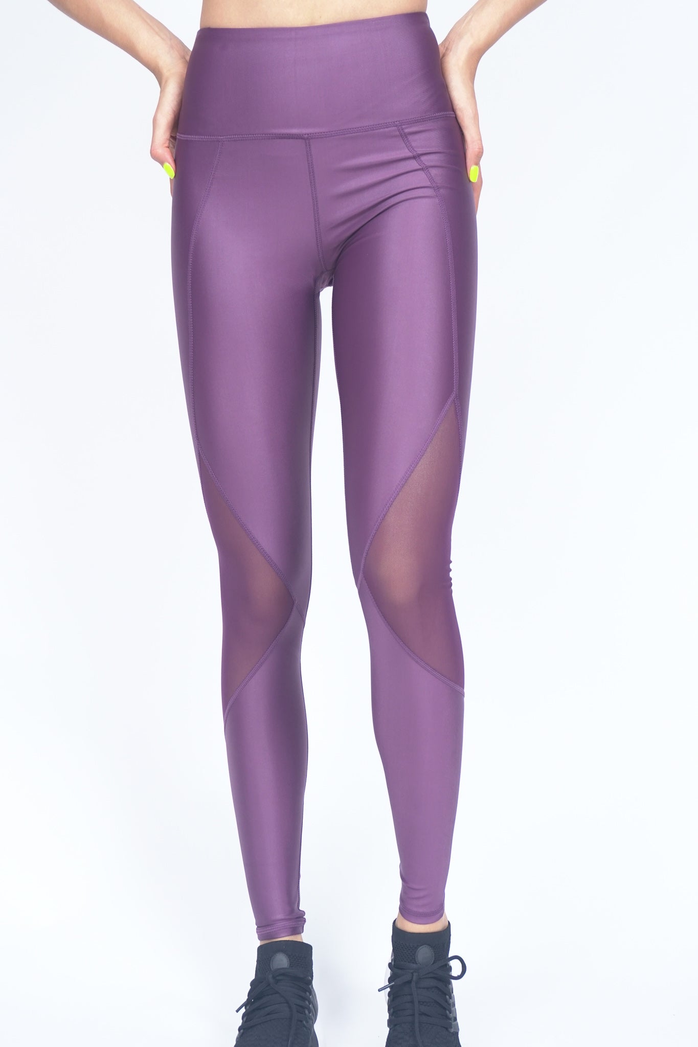 PURPLE LEGGINGS SET