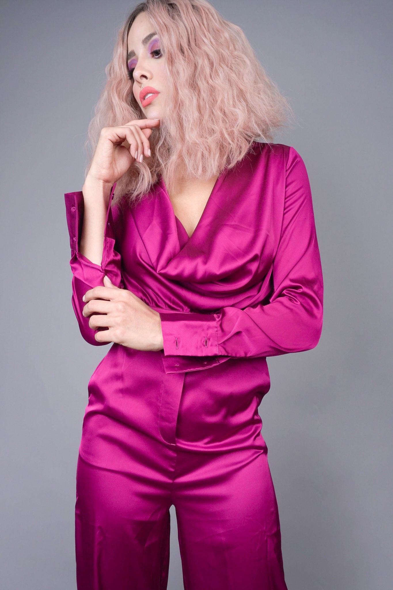Strawberry Long Sleeve Jumpsuit