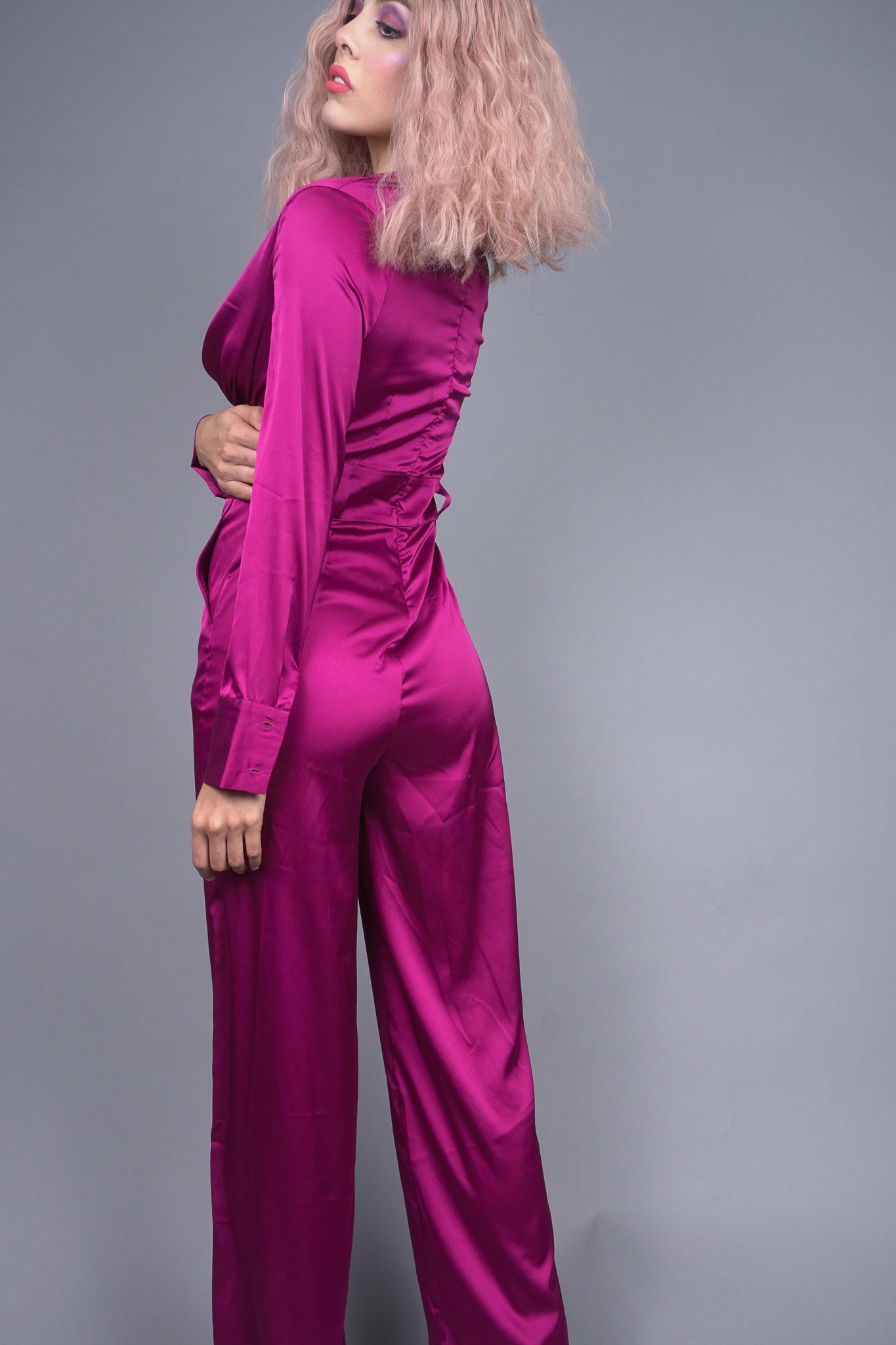 Strawberry Long Sleeve Jumpsuit