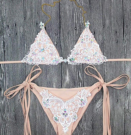 RHINESTONE CRYSTAL BIKINI